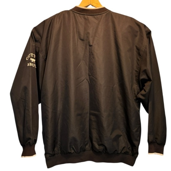Cutter & Buck Clima Guard Pull Over Windbreaker Black Size XL - Picture 3 of 12